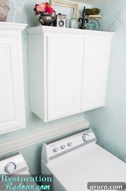Restoration ReDoux's charming Laundry Room Makeover