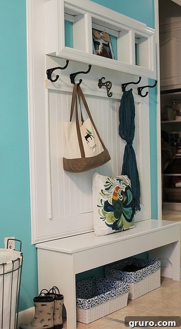 Unskinny Boppy Laundry Room showcasing smart organization