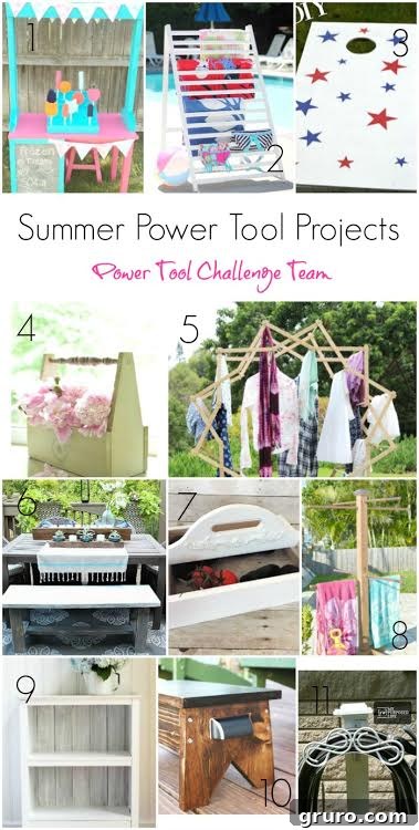 Summer Power Tool Projects Collection - Inspiring DIY ideas from RefreshRestyle