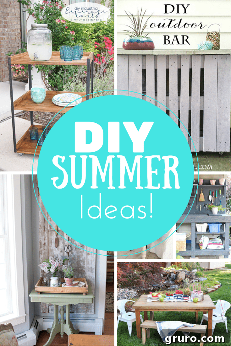 Monday Summer DIY Inspiration 2 A curated collection of the best DIY summer ideas and home decor inspirations for creative living.