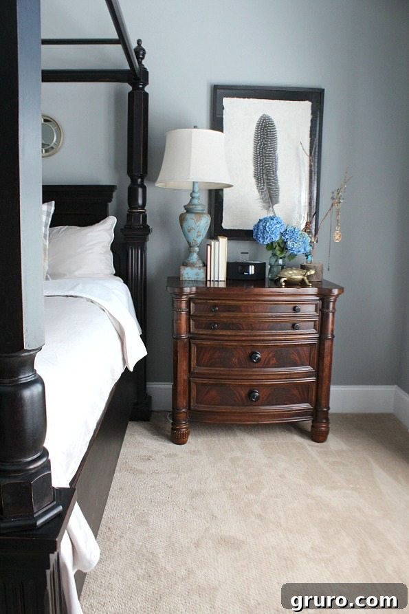 Collecting affordable aqua mason jars from antique shops for versatile home styling