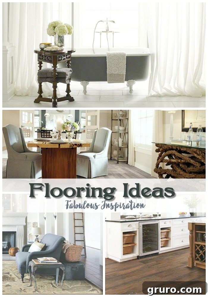 Selecting the Perfect Flooring 3 Flooring ideas from Shaw Floors: farmhouse, classic, traditional, and more styles