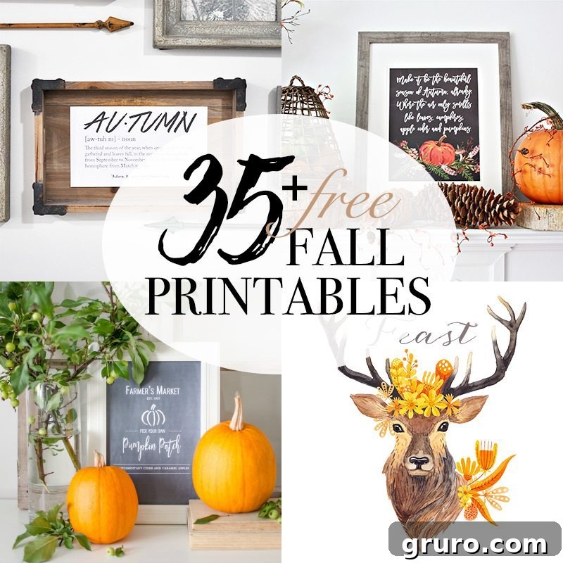 35-free-fall-printables-at-refresh-restyle 35 free fall printables at Refresh Restyle, perfect for adding autumn charm to any space.