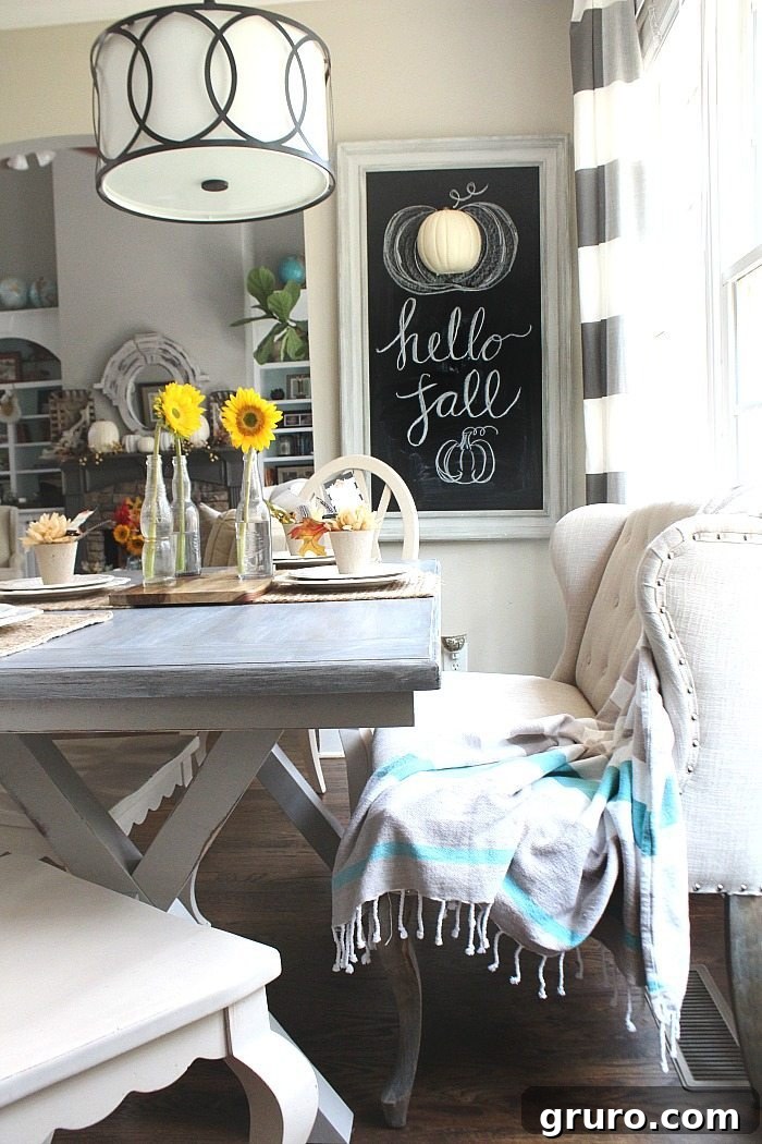 Cozy Fall Decor on a Budget 16 hello-fall-simple-and-neutral-fall-home-decor-at-refresh-restyle-dining-area