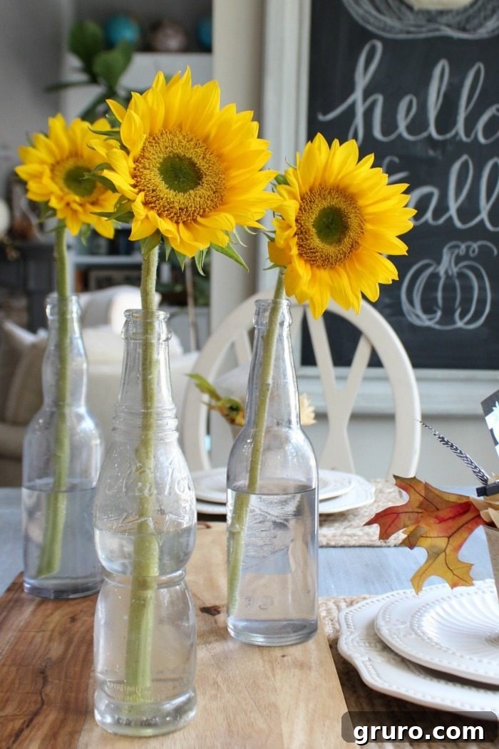 Cozy Fall Decor on a Budget 17 sunflowers-just-say-fall-simple-neutral-ideas-for-fall-home-decor-at-refresh-resytle