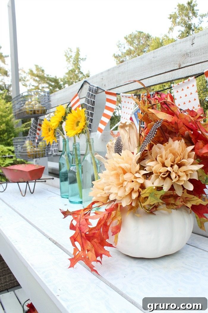 Cozy Fall Decor on a Budget 20 thrify-fall-decor-on-the-pallet-garden-bench-at-refresh-restyle