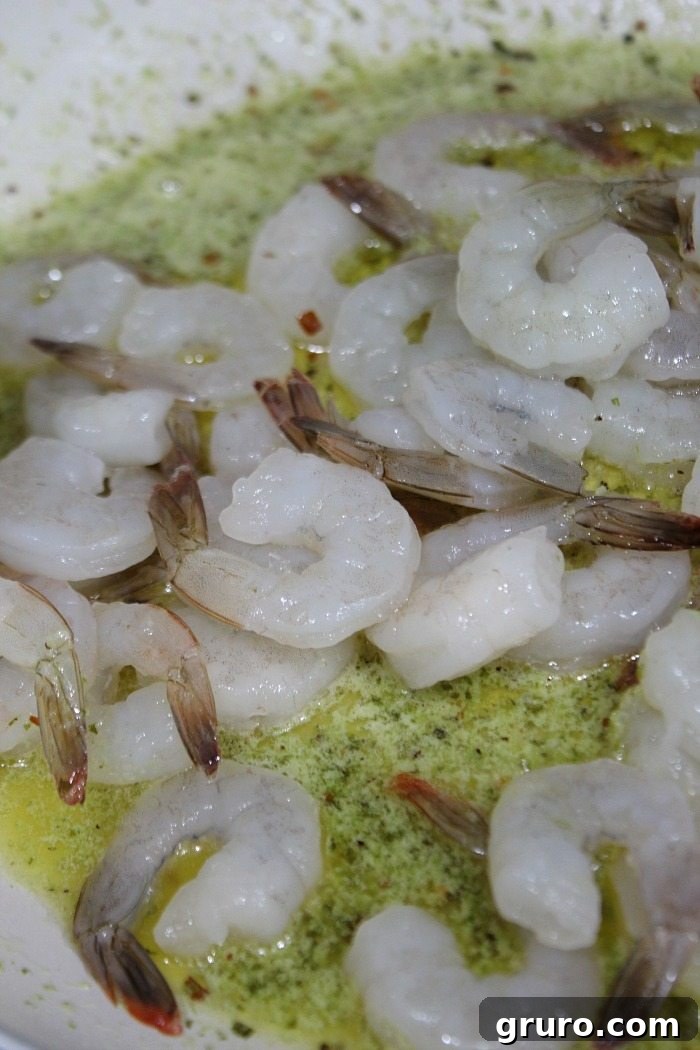 Quick and easy Garlic Butter Shrimp recipe, perfect for any night