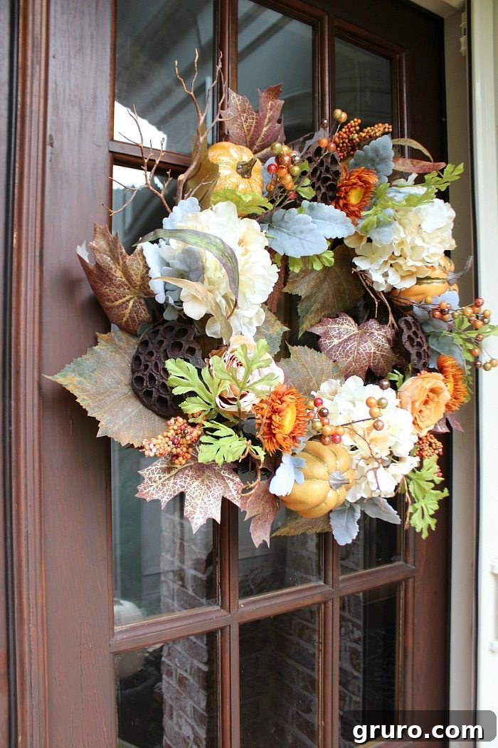 fall-wreath-from-sams-club-great-color-and-full-of-all-things-fall
