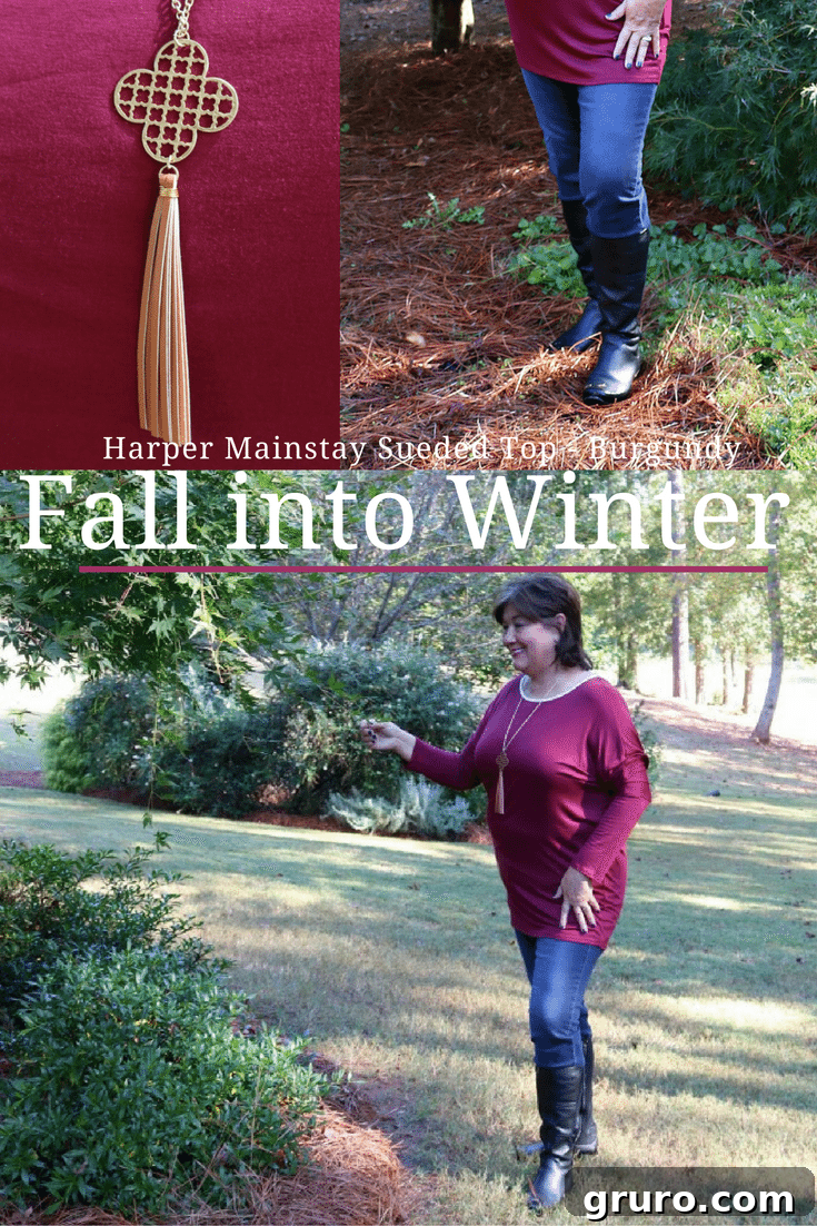 Fall Winter Outfit Idea Featuring Glamour Farms Harper Top and Riding Boots
