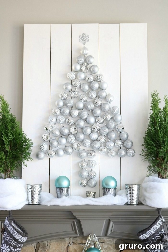 silver-christmas-tree-easy-to-make-with-this-diy-tutorial-for-the-holiday-ornament-display