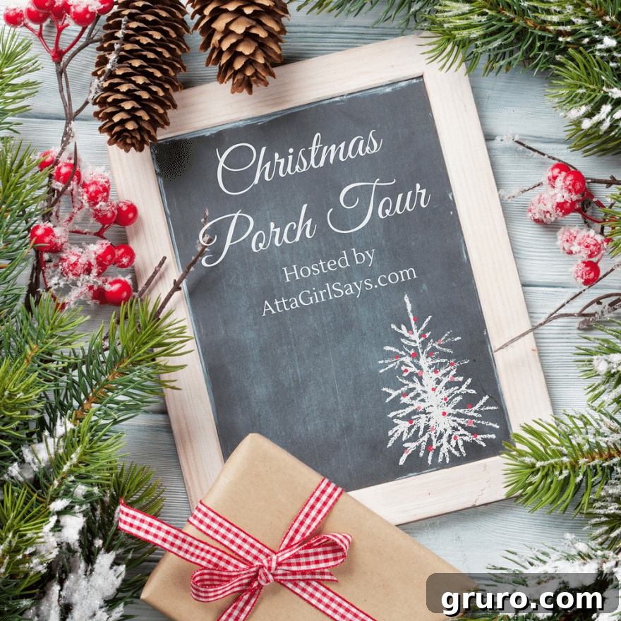 Captivating Rustic Christmas Porch Decorating Ideas Christmas porch decorating ideas