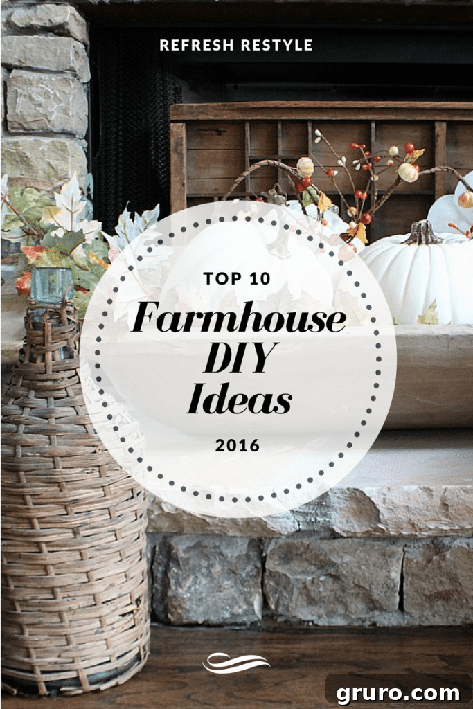 10 Timeless Farmhouse Decor Ideas 2 Classic Farmhouse DIY Ideas for Home Transformation