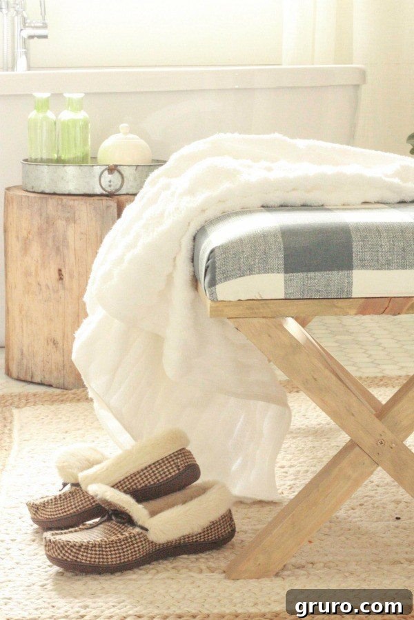 DIY Upholstered X-Bench Project Tutorial from Twelve on Main