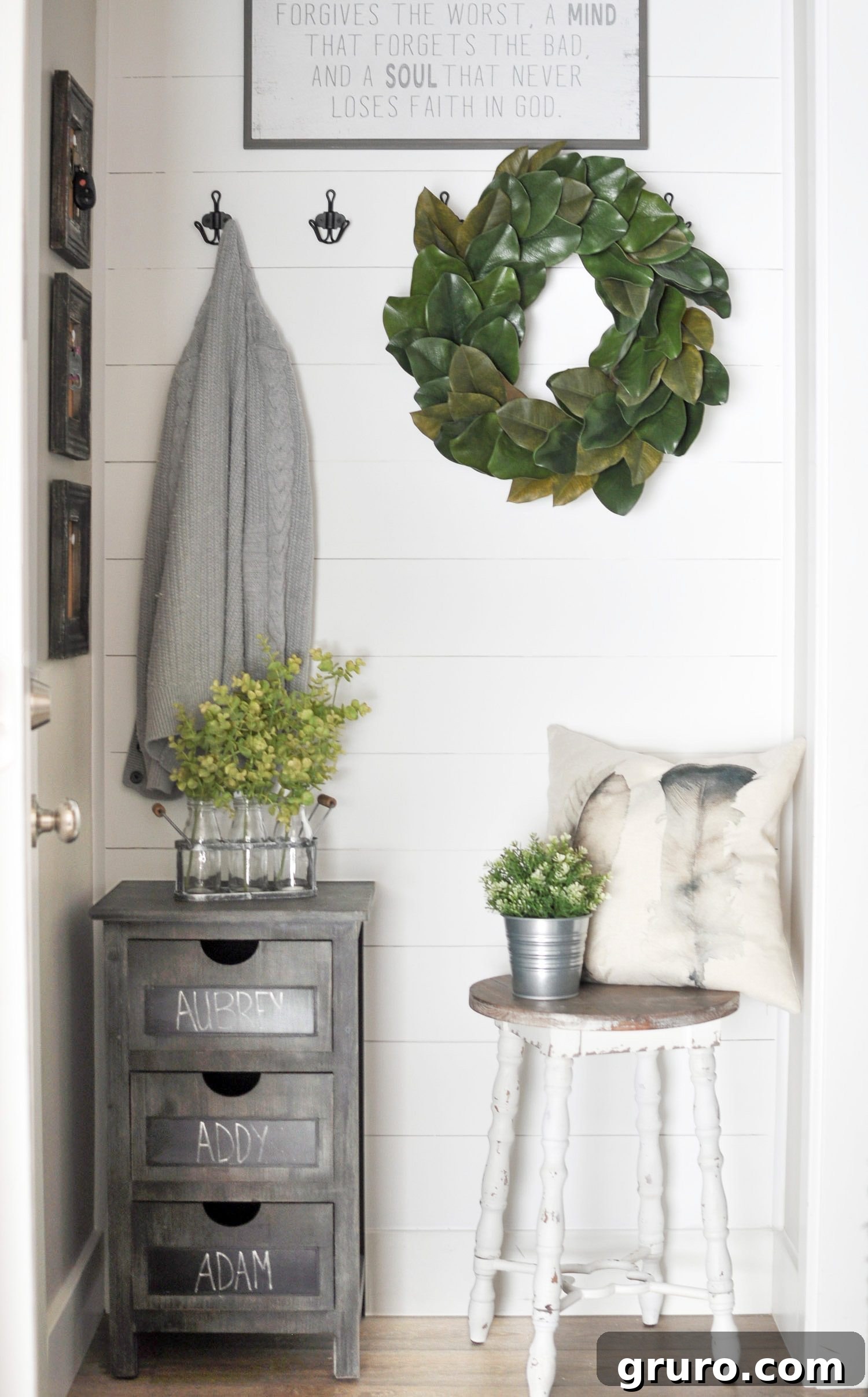 Small Mudroom Organization Ideas for an Efficient and Tidy Entryway by Cherished Bliss