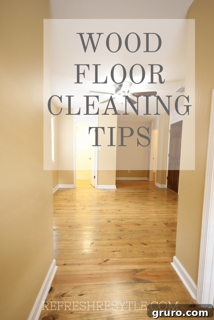 3 Tips for Cleaning your wood Floor