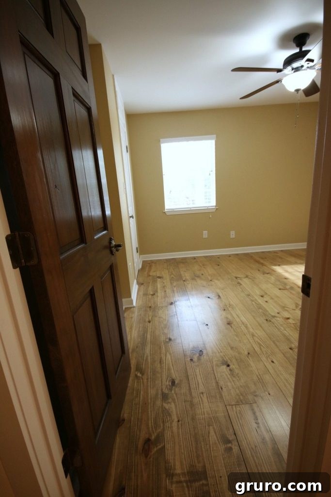 Taking care of the wood floors at the farmhouse