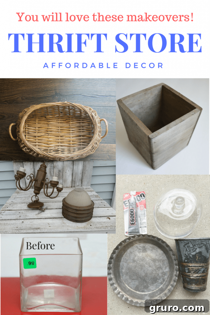 Farmhouse Galvanized Cake Display 9 thrift store decor makeovers