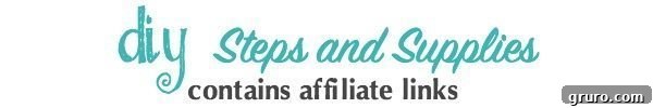 DIY steps and supplies for making a spring berry basket centerpiece