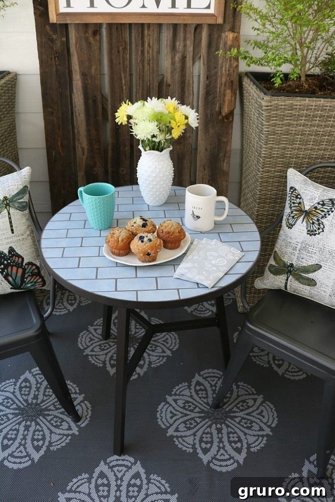 The stylish Camrose Farmhouse collection from Better Homes and Gardens at Walmart, showcasing affordable outdoor decor.