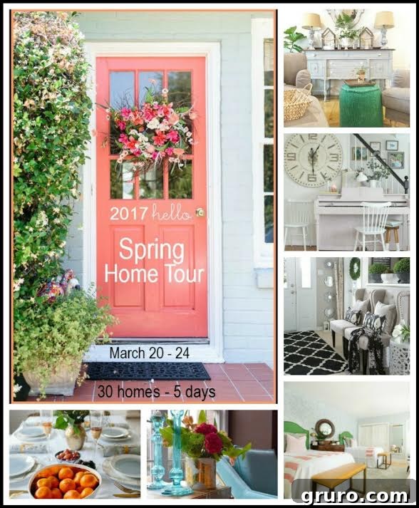 Spring Tour Schedule Part 1: See all the amazing homes featured this week.
