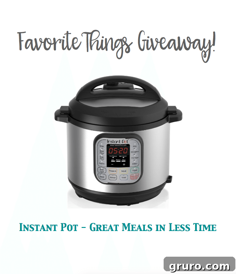 Instant Pot Pressure Cooker for Fast Meals