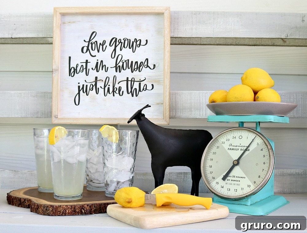 Revitalizing Vintage Kitchen Scales 5 Paint your old scales to have the color you want - Vintage American Family scale makeover.