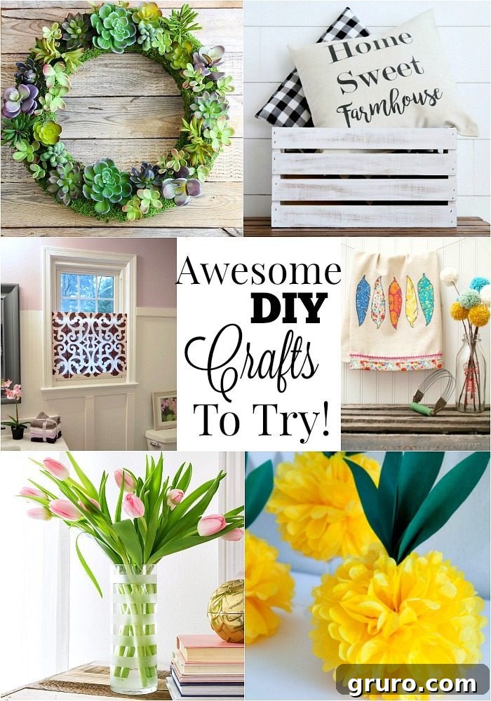 Awesome DIY crafts to try for home decor and unique gifts