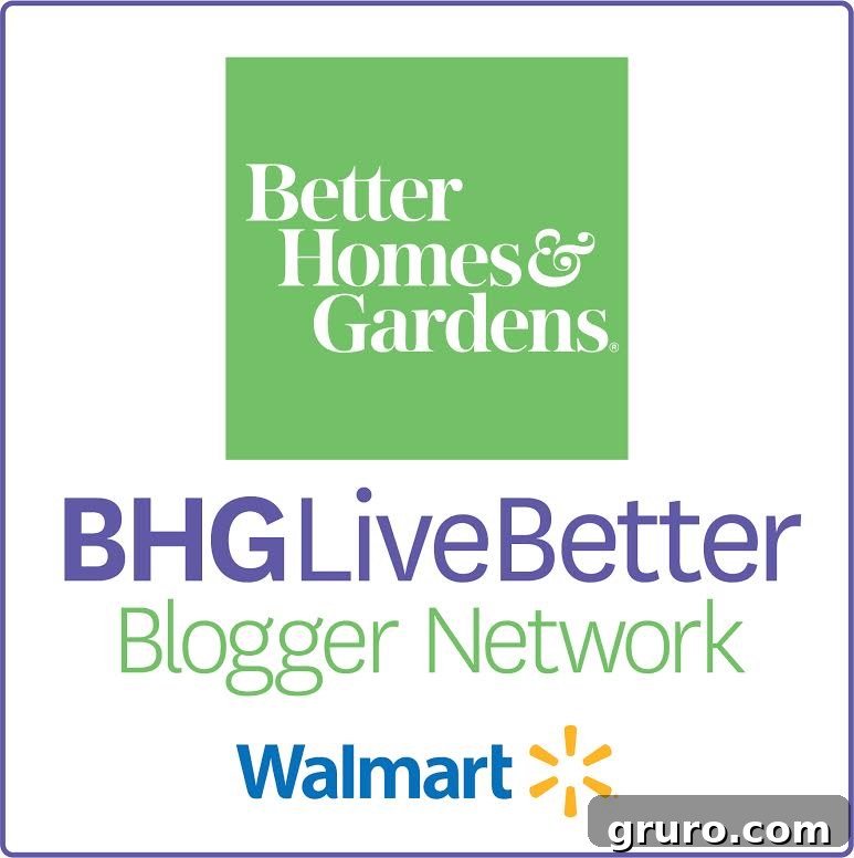 Farmhouse Guest Bathroom Makeover 21 Better Homes and Gardens at Walmart Logo
