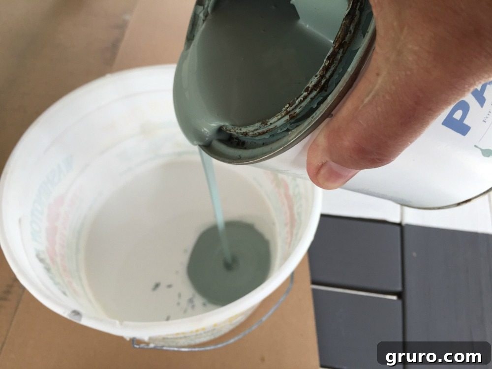 Mixing chalk paint with fabric medium to achieve a softer painted fabric texture for upholstery makeovers