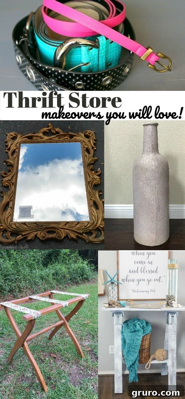 Creative Luggage Solutions 11 Collection of awesome thrift store makeovers that will inspire home decorators