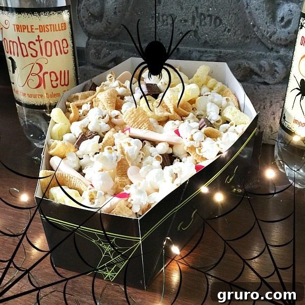 Tombstone Crunch Easy Halloween Recipe