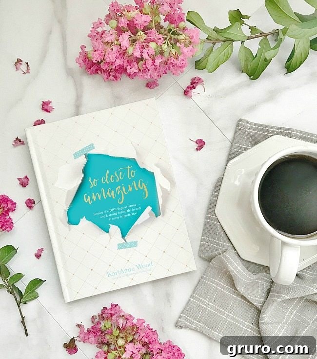 KariAnne Wood's book cover: So Close to Amazing