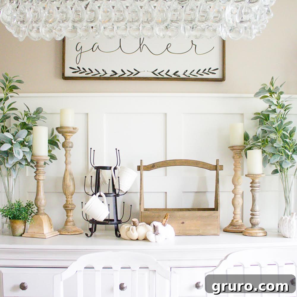Elegant Plume Place Cards 13 Inspiring fall home decor ideas