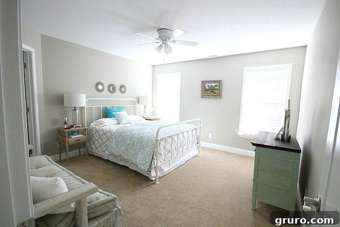 My Blogging Origin Story 3 A tidy, clean bedroom - a benefit of kids moving out.