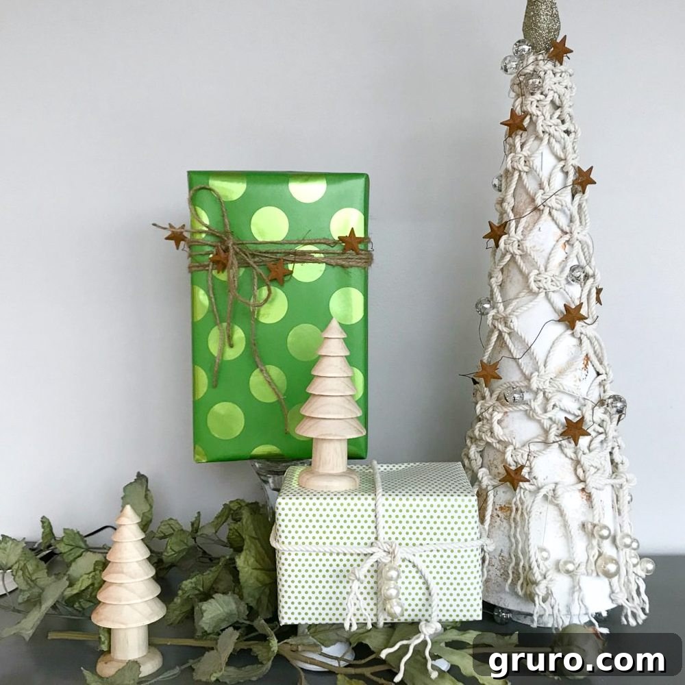 Emerald and Ivory Escapes 4 A beautifully decorated space with green and white holiday elements