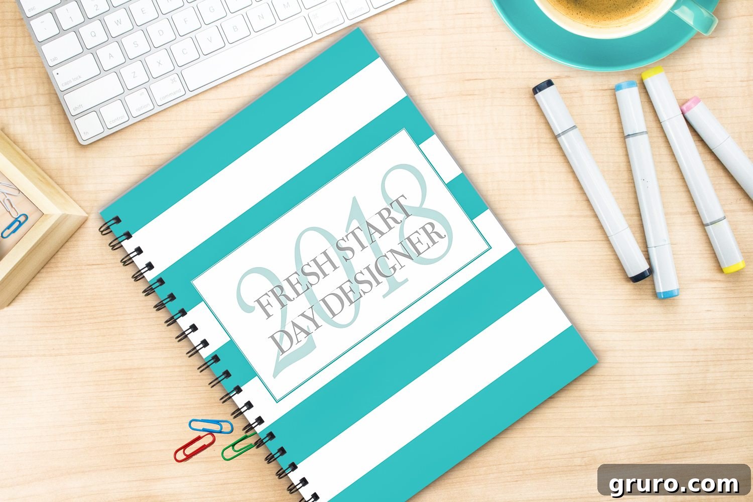 Fresh Start Day Designer Cover - Your Free Printable Planner for Organization