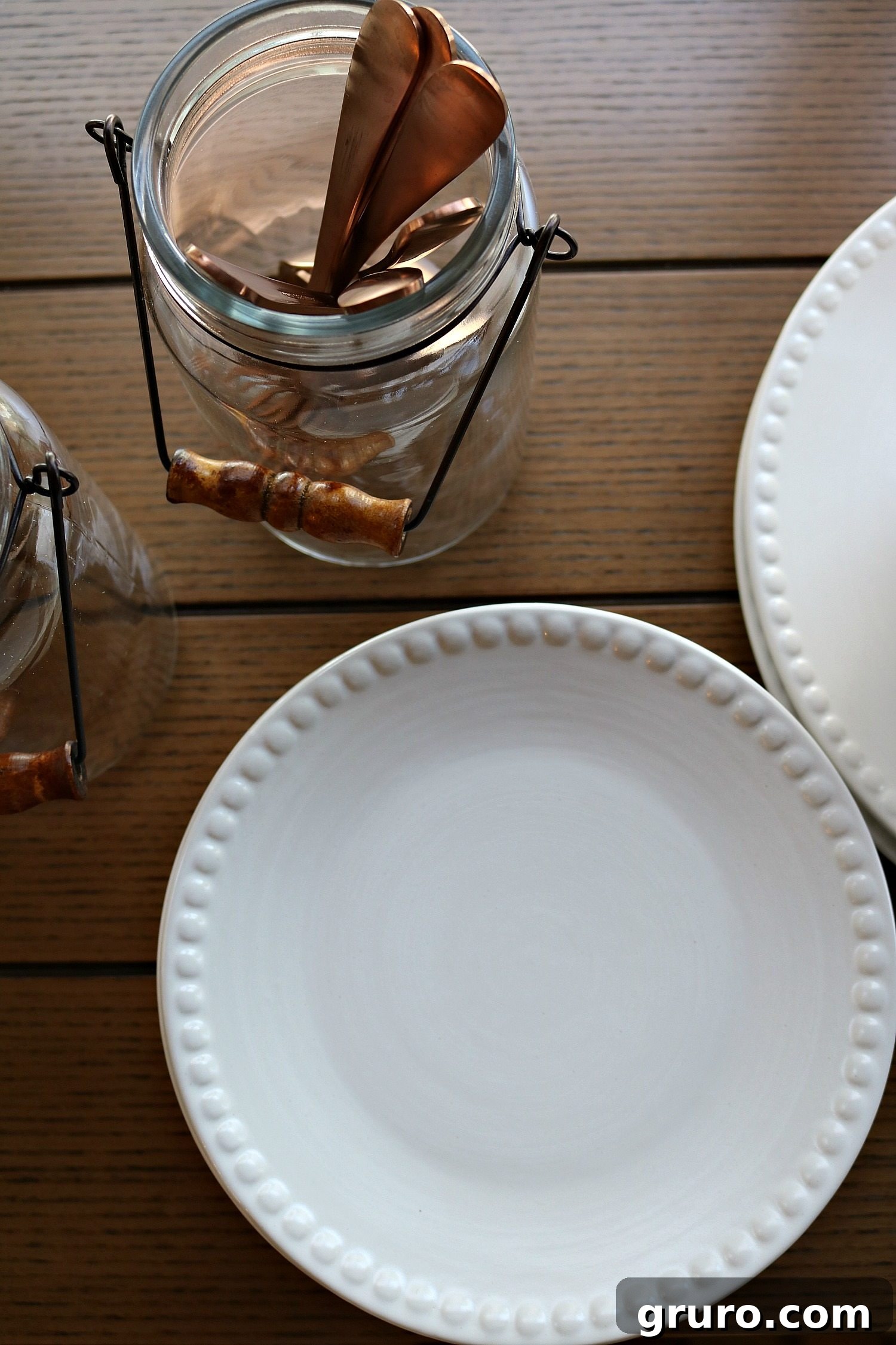 Smart Dining Room Storage 7 Creative storage idea: silverware organized in mason jars