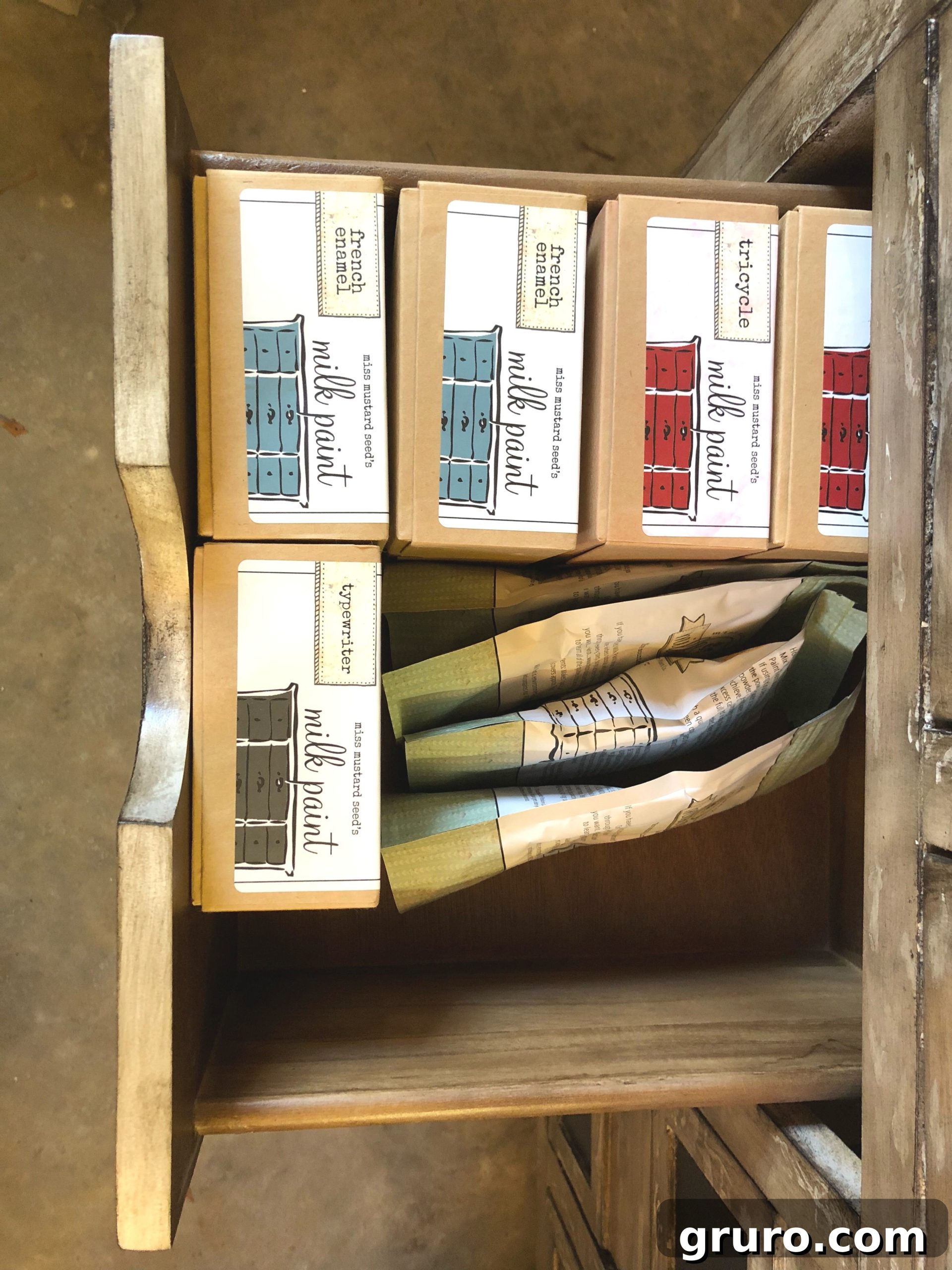 Craft supply cabinet