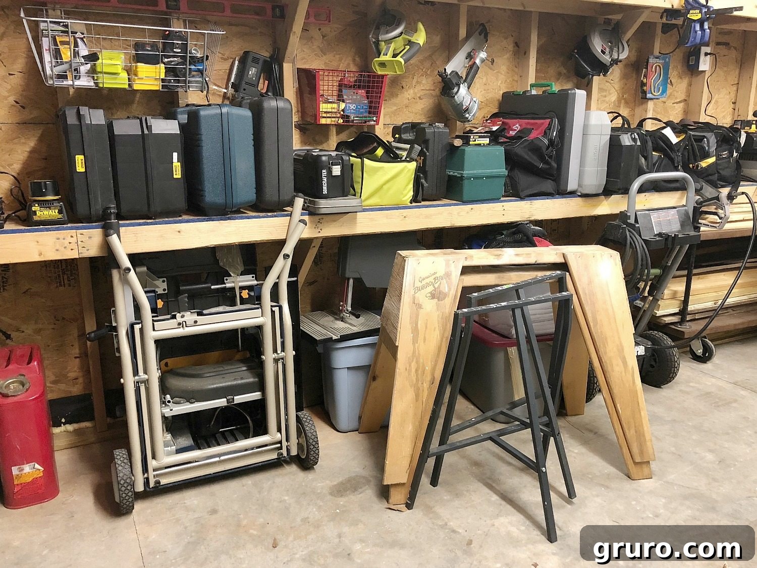 Work & Create: Organized Spaces for Inspiration 11 Total garage cleanup