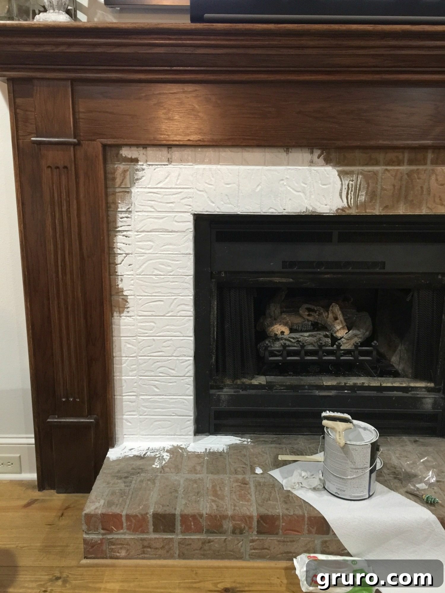Priming Fireplace Before Painting - Essential Step for Brick & Wood Adhesion