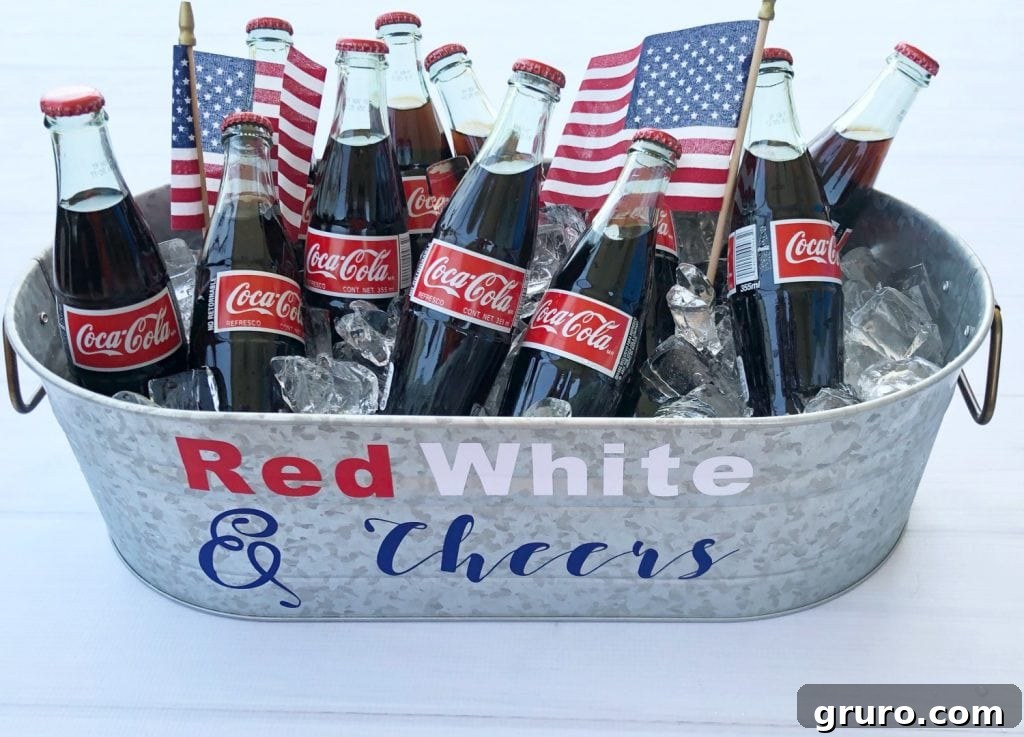 Red White Cheers to the 4th of July
