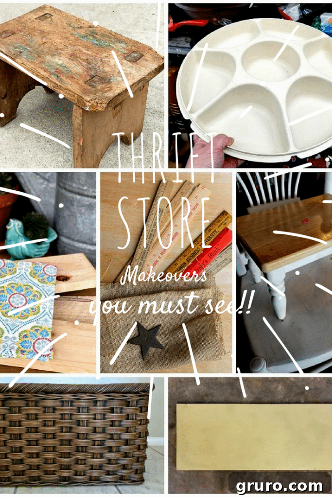 Thrift Store Makeovers inspiration