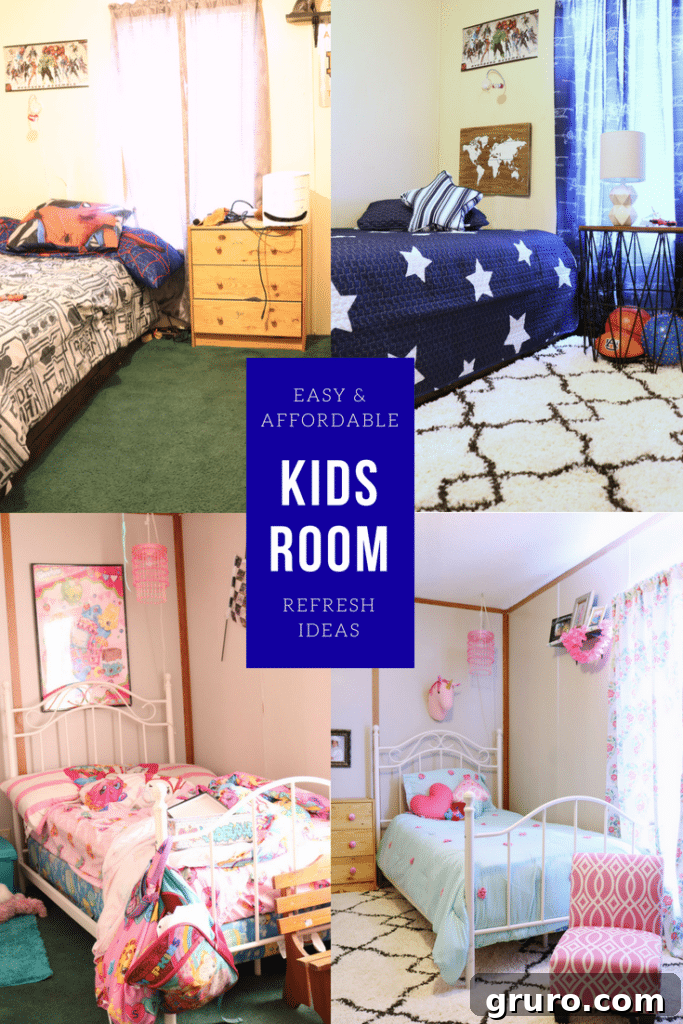 Creative Kids Room Makeovers 5 Kids Room Budget makeover ideas for any space