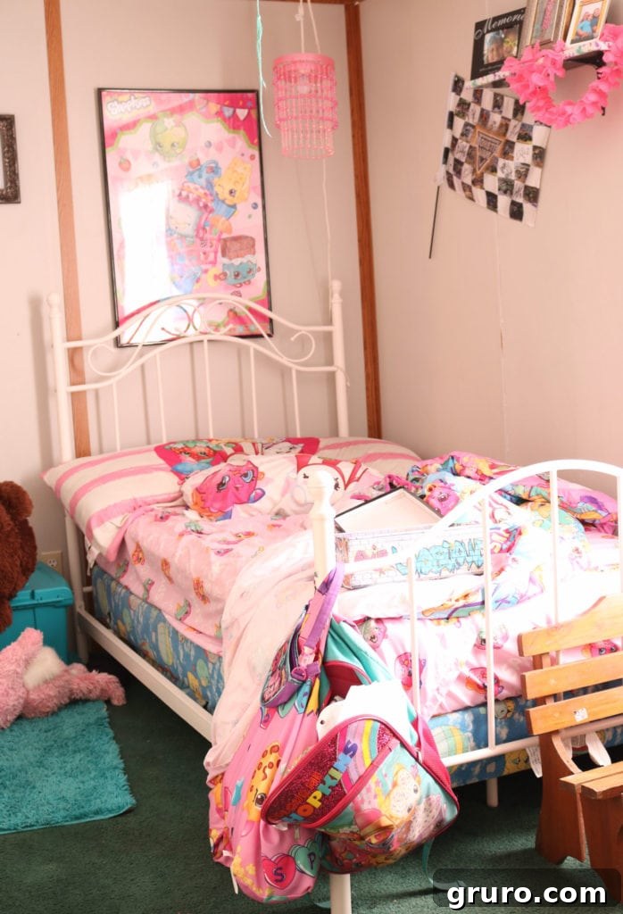 Creative Kids Room Makeovers 2 Girls bedroom before makeover