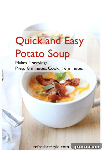 Soulful Soup Creations 4 Pin this comforting potato soup recipe to your Pinterest board for future reference and easy sharing.