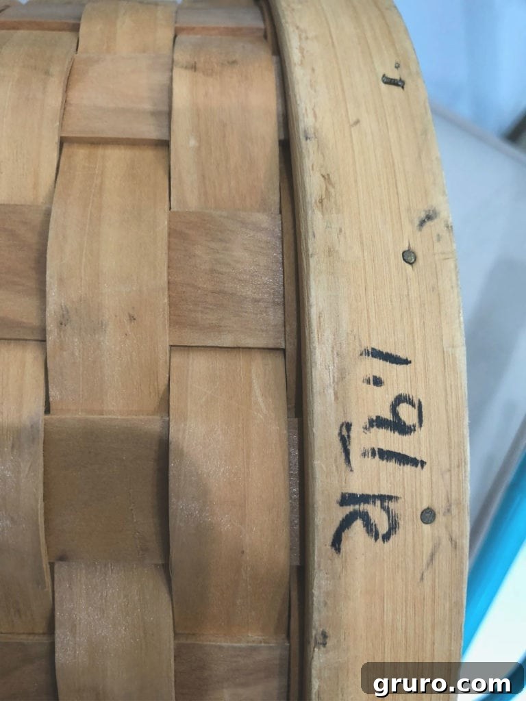 Goodwill Basket Find: Perfect for a Budget DIY Project Affordable basket from goodwill ready for a DIY makeover