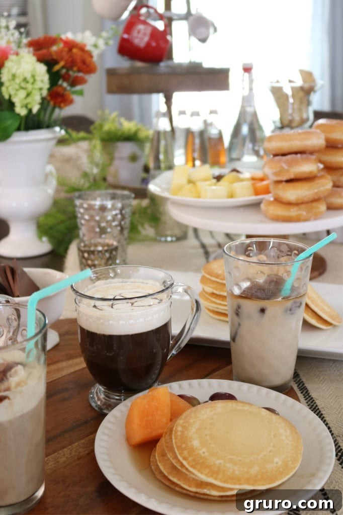 Coffee bar food ideas that make having a brunch at home easy.