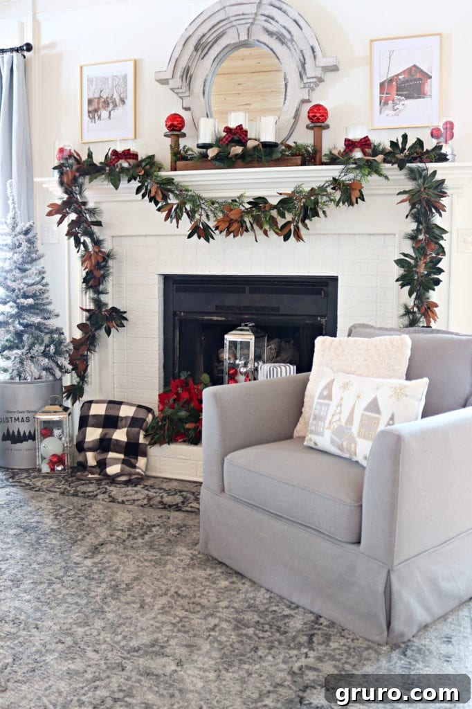 Bhg Chair framed gift bags Affordable Christmas Decor