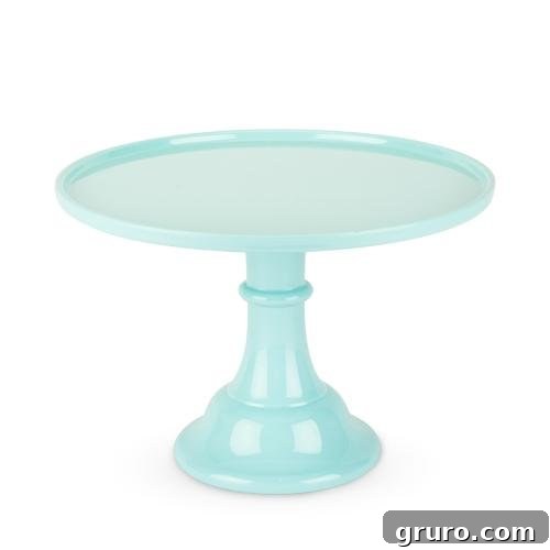 Cake stand turquoise Cake stand turquoise