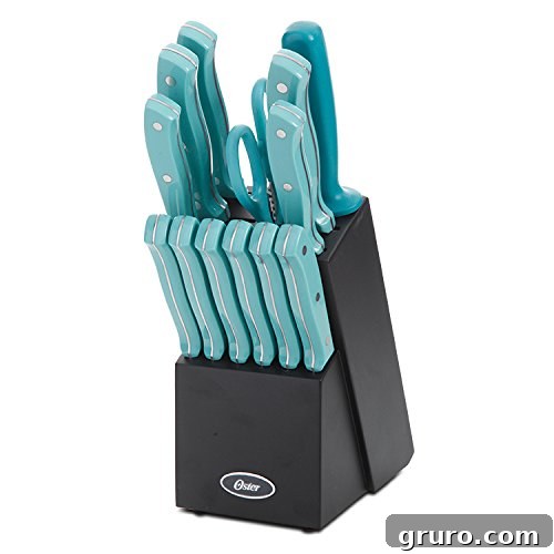 Oster cutlery set turquoise Oster cutlery set turquoise